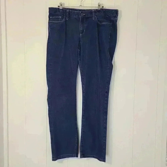 Banana Republic Straight Leg Jeans GUC Size 32/14L - Picture 1 of 7